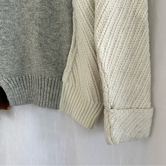 French Connection High Neck Sweater Blouse Small - Picture 6 of 14